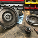 Taking the clutch out.
